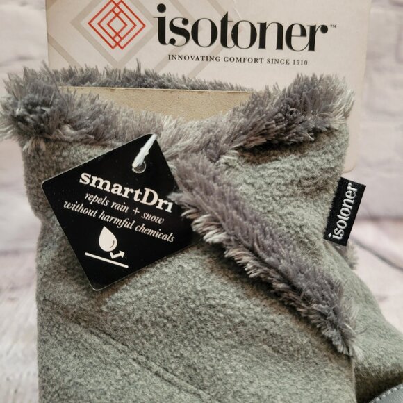 Isotoner Signature Women's Stretch Fleece Overlap Water-Repellent Gloves - Picture 5 of 5